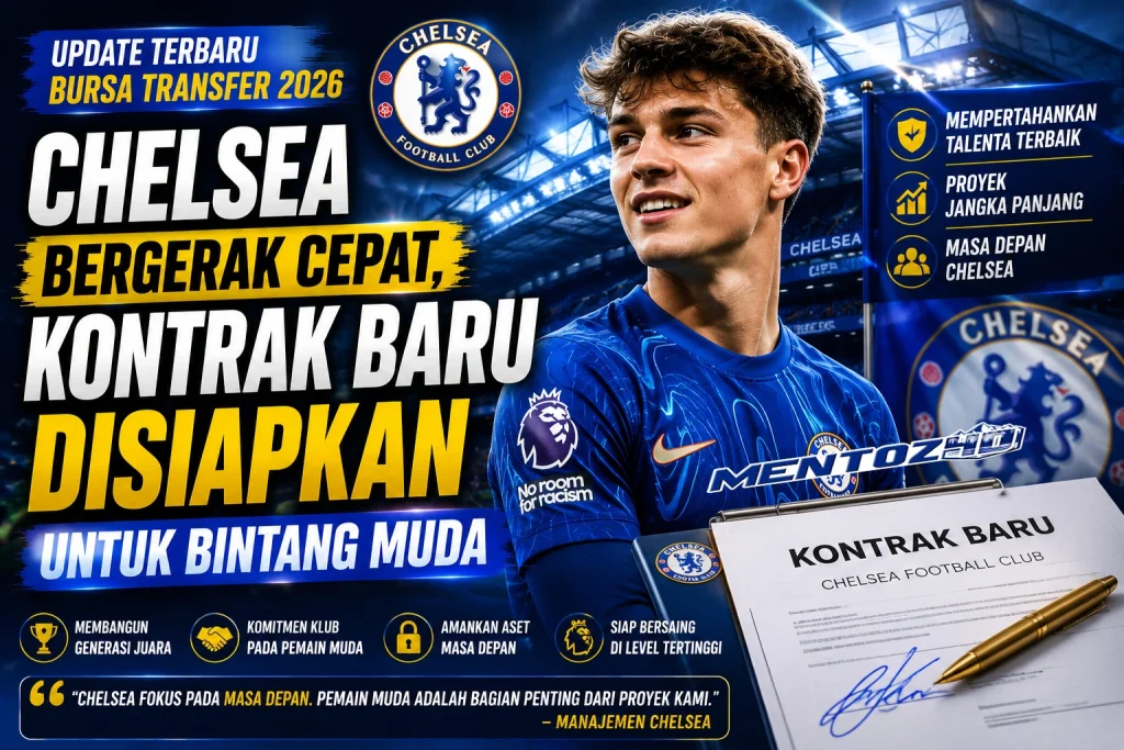Chelsea Bergerak Cepat, Kontrak Baru Disiapkan untuk Bintang Muda